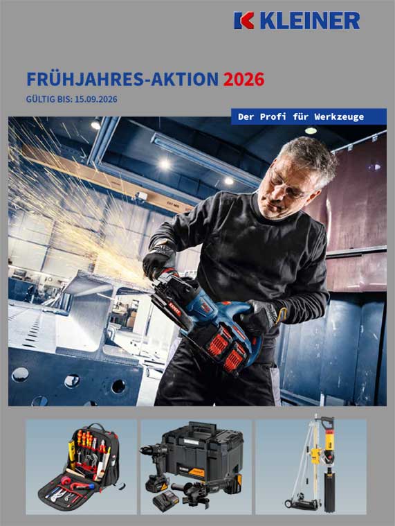 Frühjahrs-Aktion 2026 - Werkzeug