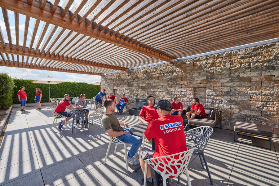 Neugestaltete Piazza in Mindelheim Neugestaltete Piazza in Mindelheim