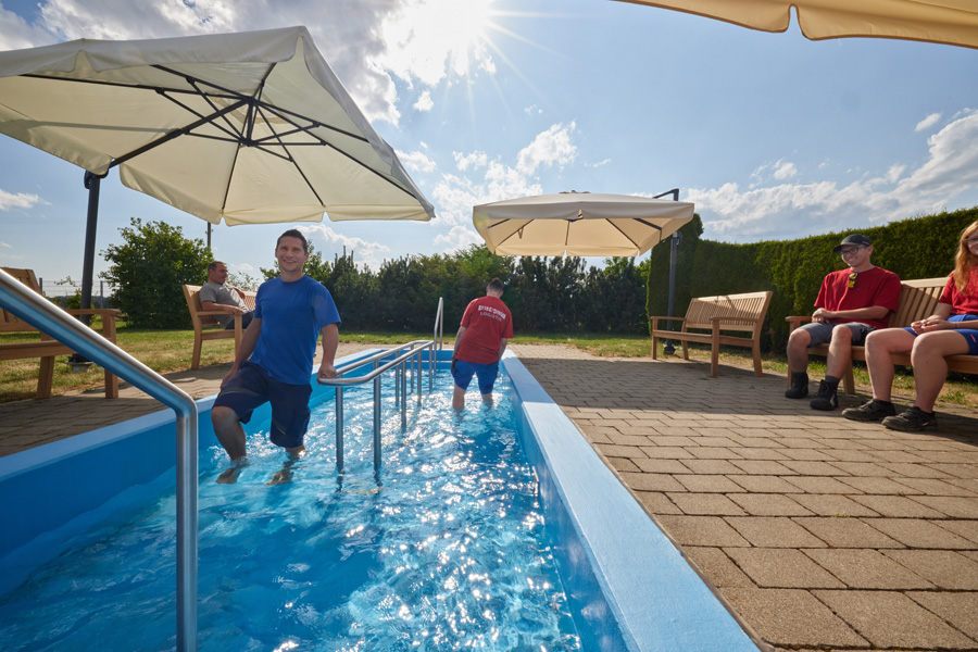 Wassertretanlage KLEINER, Mindelheim Wassertretanlage KLEINER, Mindelheim